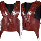 How to Train Your Dragon(2025) Hiccup Gilet Marron Cosplay Costume