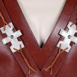 How to Train Your Dragon(2025) Hiccup Gilet Marron Cosplay Costume