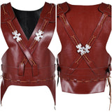 How to Train Your Dragon(2025) Hiccup Gilet Marron Cosplay Costume