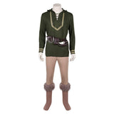 How to Train Your Dragon(2025) Hiccup Tenue Verte de Gilet Cosplay Costume