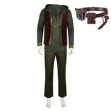 How to Train Your Dragon(2025) Hiccup Tenue Verte Cosplay Costume