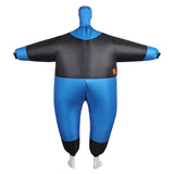 Invincible Saison 3(2025) Mark Grayson Gonflable Combinaison Noire et Bleue Cosplay Costume