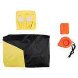 Invincible Saison 3(2025) Mark Grayson Gonflable Combinaison Noire et Jaune Cosplay Costume