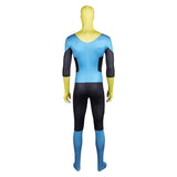 Invincible Saison 3(2025) Mark Grayson Tenue Jaune et Bleue Cosplay Costume