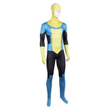 Invincible Saison 3(2025) Mark Grayson Tenue Jaune et Bleue Cosplay Costume