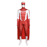 Invincible Saison 3(2025) Mark Grayson Tenue Rouge et Blanche Cosplay Costume