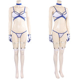 Invisible Woman Susan Storm Maillot de Bain Bikini Cosplay Costume