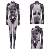 Invisible Woman Susan Storm Tenue Noire Cosplay Costume