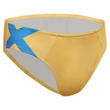 Iron Fist Maillot de Bain Jaune Cosplay Costume