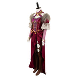 Jeu Dragon‘s Dogma 2 Wilhelmina Robe Rouge Cosplay Costume