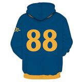 Jeu Fallout 4 Vault 88 Sweat-Shirt à Capuche Cosutme