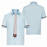 Jibaku Shōnen Hanako-kun 2(2025) Hanako Kun Chemise Bleue Cosplay Costume