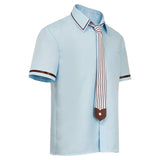 Jibaku Shōnen Hanako-kun 2(2025) Hanako Kun Chemise Bleue Cosplay Costume