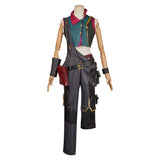 Adulte Arcane: League of Legends Saison 2(2024) Powder/Jinx Tenue de Gilet Cosplay Costume