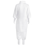 Jujutsu Kaisen Hajime Kashimo Tenue Blanche Cosplay Costume