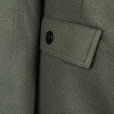 John Wick 5(2025) Rooney Manteau Vert Gris Cosplay Costume