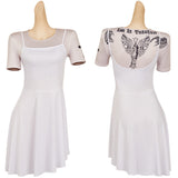 John Wick 5(2025) Rooney The Ballerina Robe Blanche Cosplay Costume