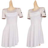 John Wick 5(2025) Rooney The Ballerina Robe Blanche Cosplay Costume