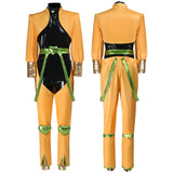 JoJo‘s Bizarre Adventure Dio Brando Tenue Orange et Noire Cosplay Costume