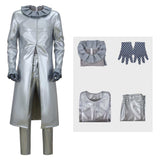 JoJo‘s Bizarre Adventure Funny Valentine Tenue Argentée Cosplay Costume