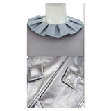 JoJo‘s Bizarre Adventure Funny Valentine Tenue Argentée Cosplay Costume