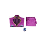 JoJo‘s Bizarre Adventure Giorno Giovanna Tenue Violette Cosplay Costume