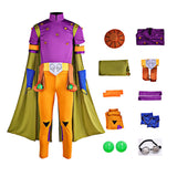 JoJo‘s Bizarre Adventure Gyro Zeppeli Tenue Violette Cosplay Costume