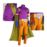 JoJo‘s Bizarre Adventure Gyro Zeppeli Tenue Violette Cosplay Costume