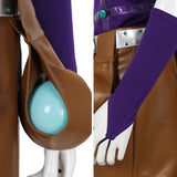 JoJo‘s Bizarre Adventure Gyro Zeppeli Tenue Violette et Brune Cosplay Costume