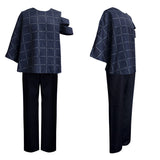 Jujutsu Kaisen Saison 3(2026) Mahito Tenue Noire Cosplay Costume