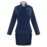 Jujutsu Kaisen Saison 3(2026) Maki Zenin Tenue Bleue Cosplay Costume