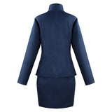Jujutsu Kaisen Saison 3(2026) Maki Zenin Tenue Bleue Cosplay Costume