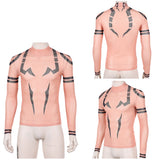 Jujutsu Kaisen Saison 3(2026) Sukuna Haut Imprimé Tatouage Cosplay Costume