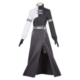 Kaiju No.8 Ashiro Mina Tenue Noire et Blanche Cosplay Costume