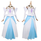 Knights of Guinevere(2025) Guinevere Robe Bleu et Blanche Cosplay Costume