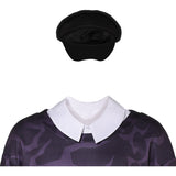 KPop Demon Hunters(2025) Baby Haut Imprimé Noir+Chapeau Cosplay Costume