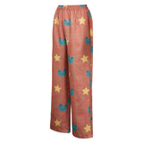 KPop Demon Hunters(2025) Huntrix Rumi Pantalon de Pyjama Orange Cosplay Costume