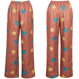 KPop Demon Hunters(2025) Huntrix Rumi Pantalon de Pyjama Orange Cosplay Costume