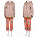 KPop Demon Hunters(2025) Huntrix Rumi Pyjama Orange Cosplay Costume