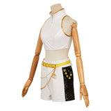 KPop Demon Hunters(2025) Huntrix Rumi Tenue Blanche et Noire Cosplay Costume