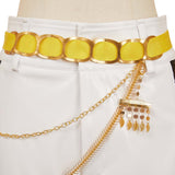 KPop Demon Hunters(2025) Huntrix Rumi Tenue Blanche et Noire Cosplay Costume