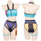 KPop Demon Hunters(2025) Huntrix Zoey Maillot de Bain Cosplay Costume Design Original