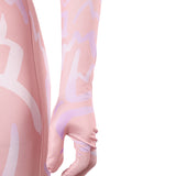 KPop Demon Hunters(2025) Jinu Saja Combinaison Imprimée Demon Motifs Cosplay Costume