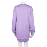 KPop Demon Hunters(2025) Mira Pyjama Violet et Blanc Cosplay Costume