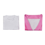 Kpop Demon Hunters(2025) Mystery Saja Gilet Rose Haut Blanc Cosplay Costume