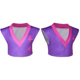 Kpop Demon Hunters(2025) Mystery Saja Gilet Violet Cosplay Costume