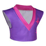 Kpop Demon Hunters(2025) Mystery Saja Gilet Violet Cosplay Costume
