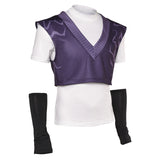 Kpop Demon Hunters(2025) Mystery Saja Gilet Violet Haut Blanc Cosplay Costume