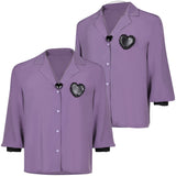 Kpop Demon Hunters(2025) Romance Saja Chemise Violette Cosplay Costume