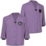 Kpop Demon Hunters(2025) Romance Saja Chemise Violette Cosplay Costume
